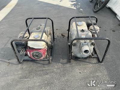 (2) Gas Powered Trash Pumps (Used)