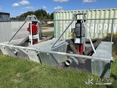 Lot of (2) Floating Barge Pumps