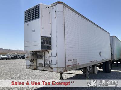 1988 COMET refrigerated van body trailer