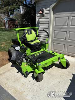 2021 GreenWorks CZ-60R 60 in. Electric Zero Turn Riding Mower