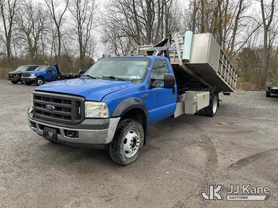 2007 Ford F550 4x4 Hooklift Truck