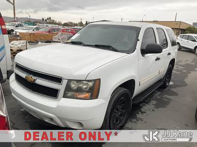 2013 Chevrolet Tahoe Police 4-Door Sport Utility Vehicle