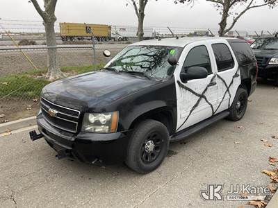 2011 Chevrolet Tahoe Police 4-Door Sport Utility Vehicle