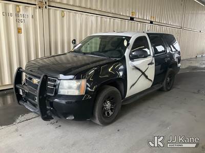 2011 Chevrolet Tahoe Police 4-Door Sport Utility Vehicle
