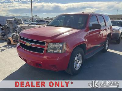 2013 Chevrolet Tahoe Police 4-Door Sport Utility Vehicle