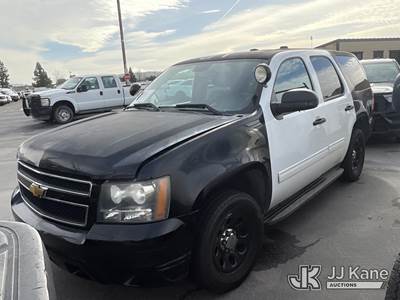 2014 Chevrolet Tahoe Police 4-Door Sport Utility Vehicle
