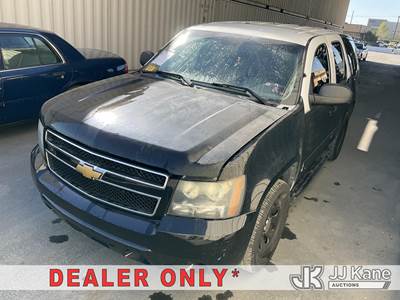 2012 Chevrolet Tahoe Police 4-Door Sport Utility Vehicle