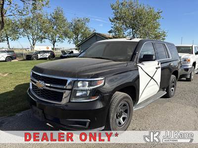 2017 Chevrolet Tahoe Police 4WD 4-Door Sport Utility Vehicle