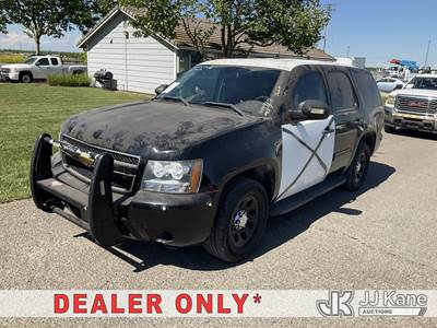 2013 Chevrolet Tahoe Police 4-Door Sport Utility Vehicle
