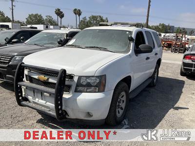 2012 Chevrolet Tahoe Police 4-Door Sport Utility Vehicle