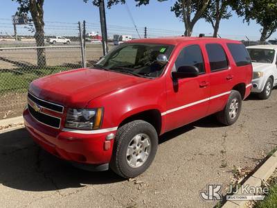 2011 Chevrolet Tahoe Police 4-Door Sport Utility Vehicle Pickup Truck