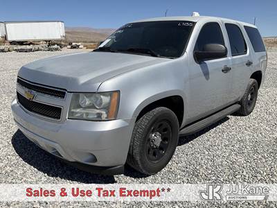 2013 Chevrolet Tahoe Police 4-Door Sport Utility Vehicle