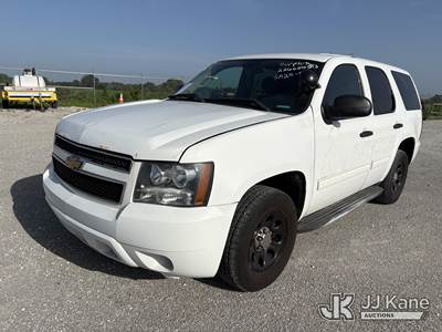 2013 Chevrolet Tahoe Police 4-Door Sport Utility Vehicle