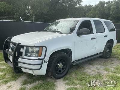 2013 Chevrolet Tahoe Police 4-Door Sport Utility Vehicle