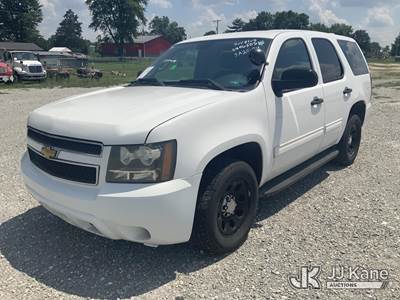 2013 Chevrolet Tahoe Police 4-Door Sport Utility Vehicle