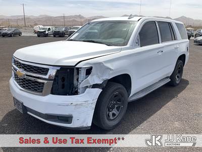 2016 Chevrolet Tahoe Police 4-Door Sport Utility Vehicle