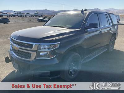 2016 Chevrolet Tahoe Police 4-Door Sport Utility Vehicle