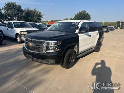 2018 Chevrolet Tahoe Police 4-Door Sport Utility Vehicle