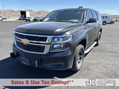 2016 Chevrolet Tahoe Police 4-Door Sport Utility Vehicle