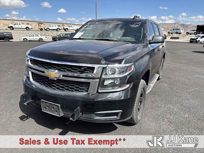2016 Chevrolet Tahoe Police 4-Door Sport Utility Vehicle