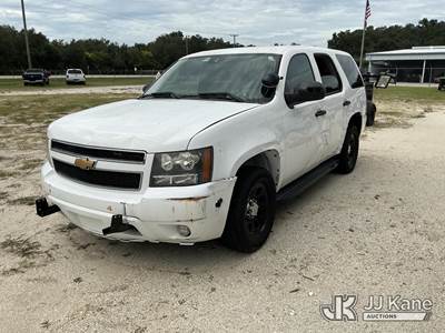 2013 Chevrolet Tahoe Police 4-Door Sport Utility Vehicle