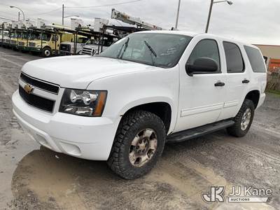 2013 Chevrolet Tahoe Police 4-Door Sport Utility Vehicle