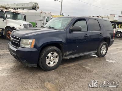 2011 Chevrolet Tahoe Police 4-Door Sport Utility Vehicle