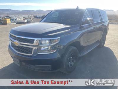 2015 Chevrolet Tahoe Police Package 4x4 4-Door Sport Utility Vehicle
