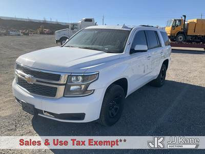 2015 Chevrolet Tahoe Police Package 4x4 4-Door Sport Utility Vehicle