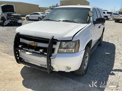 2012 Chevrolet Tahoe Police Package 4x4 4-Door Sport Utility Vehicle
