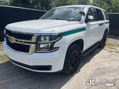 2015 Chevrolet Tahoe Police Package 4x4 4-Door Sport Utility Vehicle