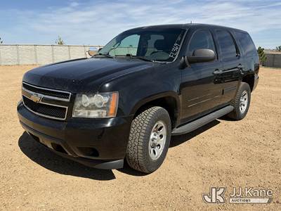2011 Chevrolet Tahoe Police Package 4x4 4-Door Sport Utility Vehicle