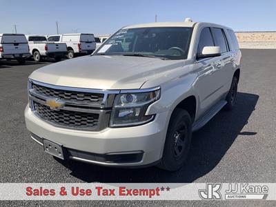 2015 Chevrolet Tahoe Police Package 4x4 4-Door Sport Utility Vehicle