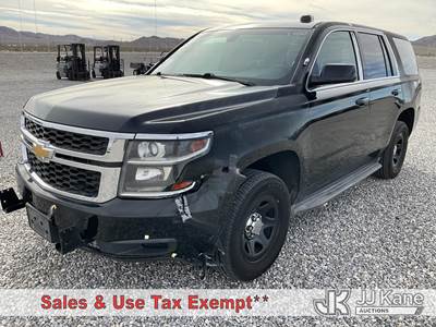 2015 Chevrolet Tahoe Police Package 4-Door Sport Utility Vehicle