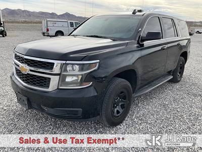 2017 Chevrolet Tahoe Police Package 4-Door Sport Utility Vehicle