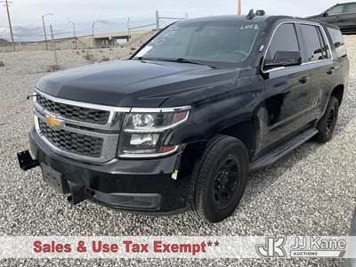 2016 Chevrolet Tahoe Police Package 4-Door Sport Utility Vehicle