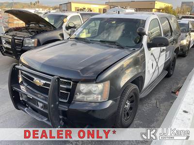 2011 Chevrolet Tahoe Police Package 4-Door Sport Utility Vehicle