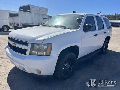 2011 Chevrolet Tahoe Police Package 4-Door Sport Utility Vehicle