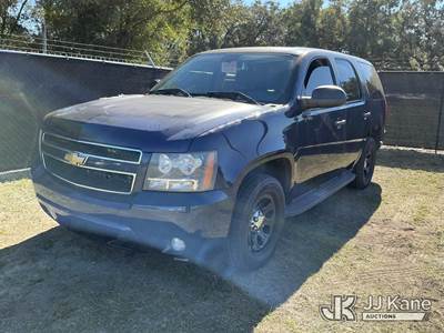2013 Chevrolet Tahoe Police Package 4-Door Sport Utility Vehicle