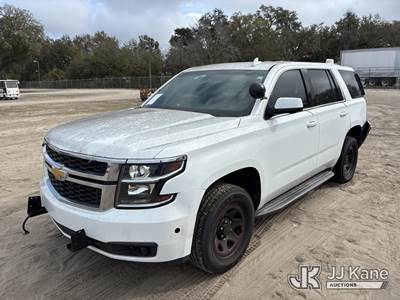 2017 Chevrolet Tahoe Police Package 4-Door Sport Utility Vehicle