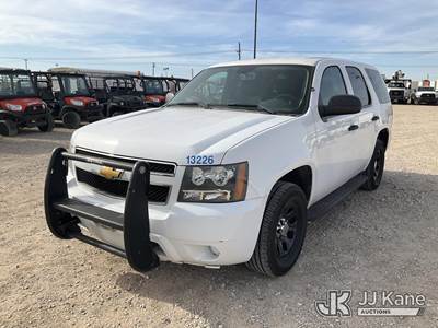 2013 Chevrolet Tahoe Police Package 4-Door Sport Utility Vehicle