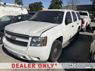 2013 Chevrolet Tahoe Police Package 4-Door Sport Utility Vehicle