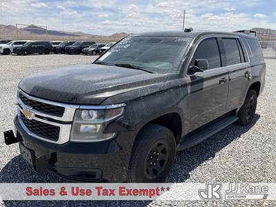 2015 Chevrolet Tahoe Police Package 4-Door Sport Utility Vehicle
