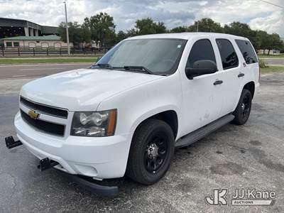 2013 Chevrolet Tahoe Police Package 4-Door Sport Utility Vehicle