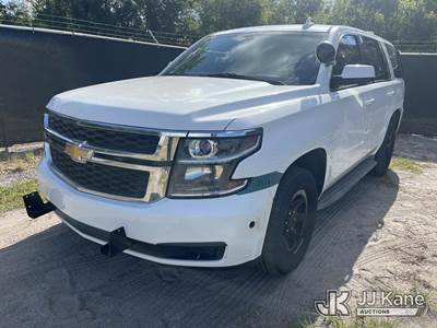 2015 Chevrolet Tahoe Police Package 4-Door Sport Utility Vehicle