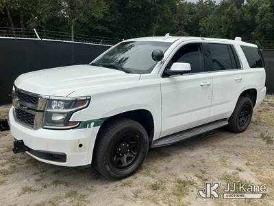 2015 Chevrolet Tahoe Police Package 4-Door Sport Utility Vehicle