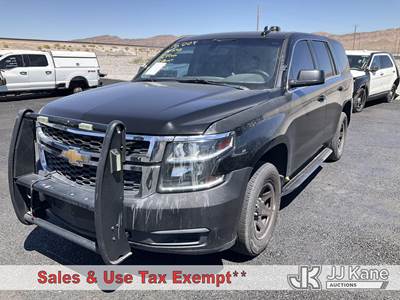 2016 Chevrolet Tahoe Police Package 4-Door Sport Utility Vehicle