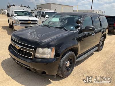2013 Chevrolet Tahoe Police Package 4-Door Sport Utility Vehicle