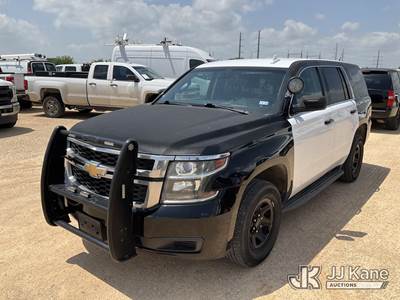 2016 Chevrolet Tahoe Police Package 4-Door Sport Utility Vehicle