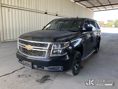2016 Chevrolet Tahoe Police Package 4-Door Sport Utility Vehicle